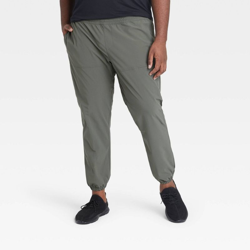 Photo 1 of Men's Utility Tapered Jogger Pants - All in Motion™ Dark Gray XXL
