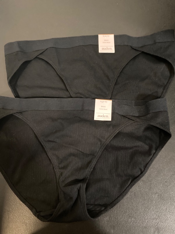 Photo 2 of 2 Pack of Women's Cotton String Bikini Underwear - Auden™ Black M
 