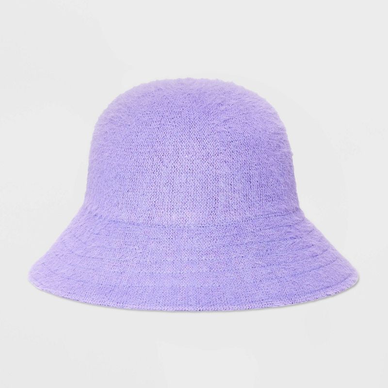 Photo 1 of Fuzzy Bucket Hat - a New Day™ Lavender
