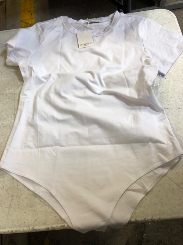 Photo 1 of mango POP SIZE M WHITE ONE PIECE 