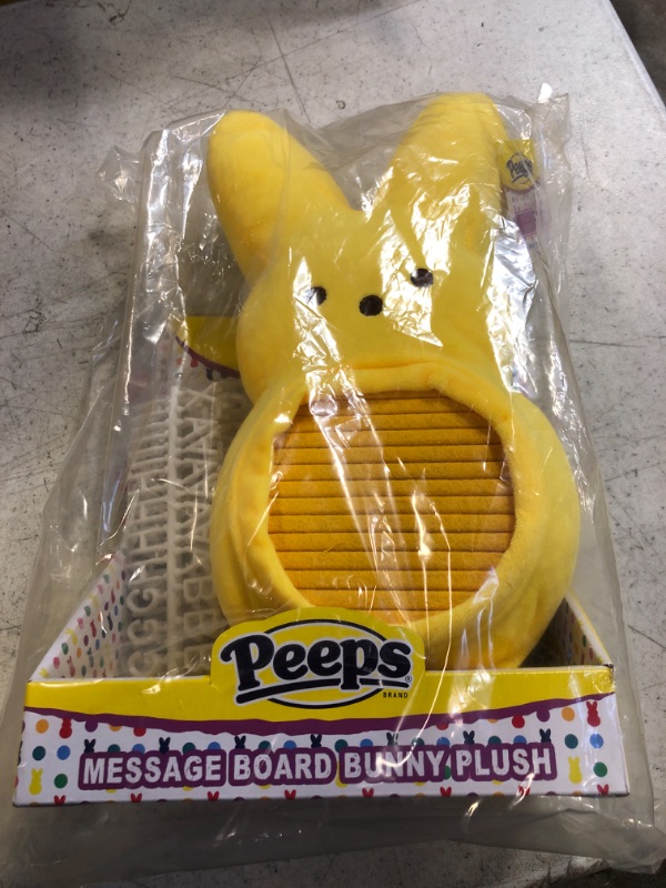 Photo 2 of Animal Adventure 11.5" PEEPS Bunny Message Board Yellow