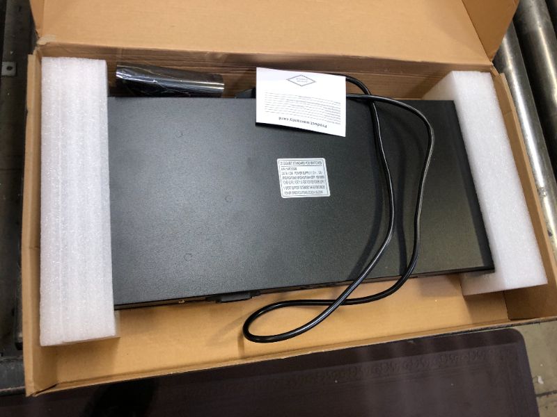 Photo 2 of ienRon 10 Ports PoE Switch,8 PoE Ports Gigabit Network Switch+2 Ports Gigabit Uplink,Unmanaged Ethernet Switch with 120W AI Detection,802.3af/at Compliant |Fanless Design |Plug & Play |Wall Mount 10 Ports Gigabit PoE|2xUPLINK