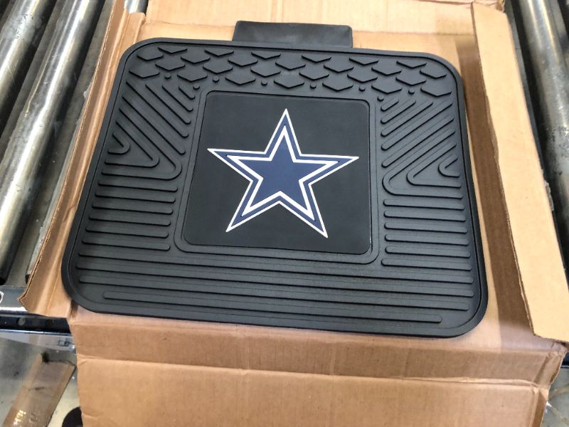 Photo 1 of FANMATS - 8274 NFL Dallas Cowboys Vinyl Heavy Duty Car Mat,Set of two, 