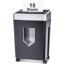 Photo 1 of bonsaii 15 sheet cross cut paper shredder 