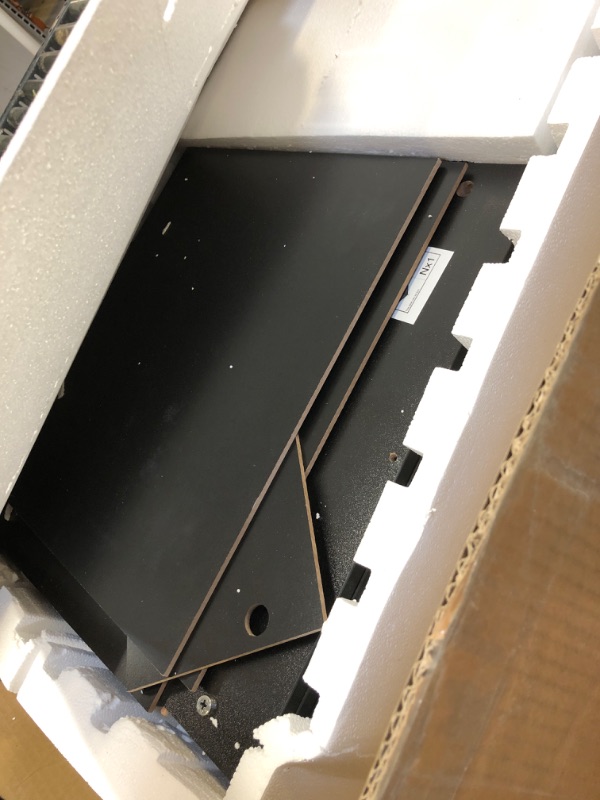 Photo 1 of Nightstand with Gun Drawer Charging Bedside Table with USB & Type-C Port LED Night Stand with Human Sensor Design Modern End Table with Drawers for Bedroom Living Room Office, Black