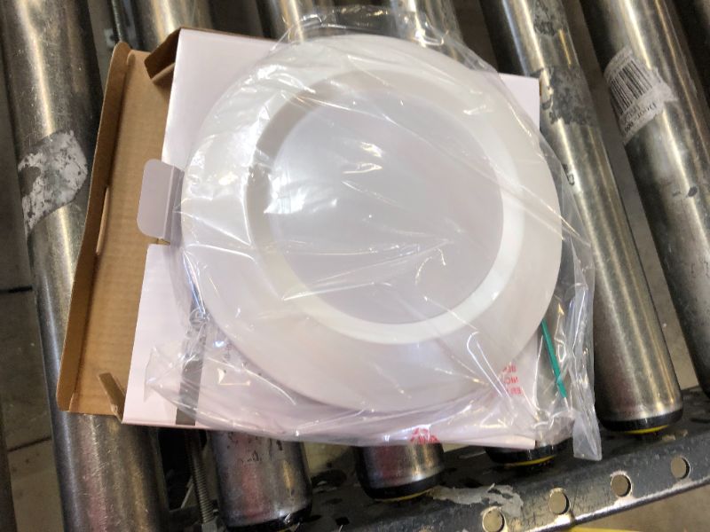 Photo 1 of JULLISON  6 Inch LED Low Profile Recessed & Surface Mount Disk Light, Round, 15W, 900 Lumens, 5000K Day Light White, CRI80, Driverless Design, Dimmable, ETL Listed, White 5000K Daylight White 2 PACK 