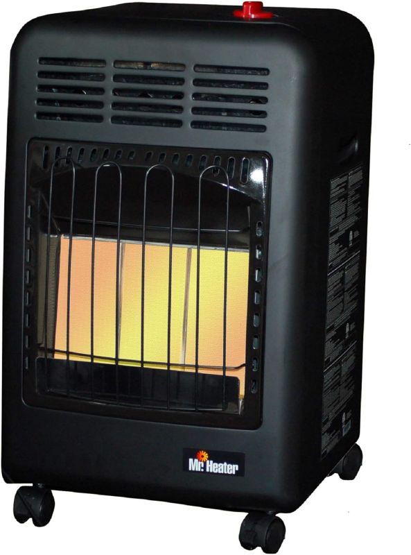 Photo 1 of Mr. Heater MH18CH Radiant Cabinet LP Heater,Black
