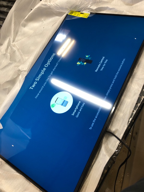 Photo 1 of SAMSUNG 43-Inch Class Crystal UHD CU8000 Series PurColor, Object Tracking Sound Lite, Q-Symphony, Motion Xcelerator, Ultra Slim, Solar Remote, Smart TV with Alexa Built-in (UN43CU8000, 2023 Model)