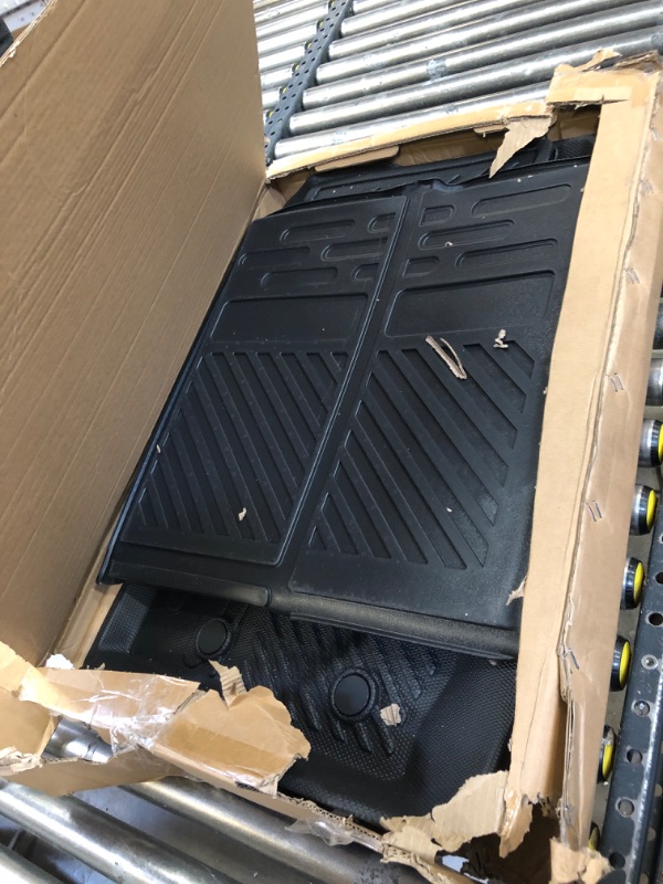 Photo 3 of OUSUWO Cargo Liner Fit 2021-2023 Ford Bronco Cargo Mat 2 Door TPE Rear Trunk Mat for Bronco Accessories,2 Door (Trunk Mat+Backrest Mat)