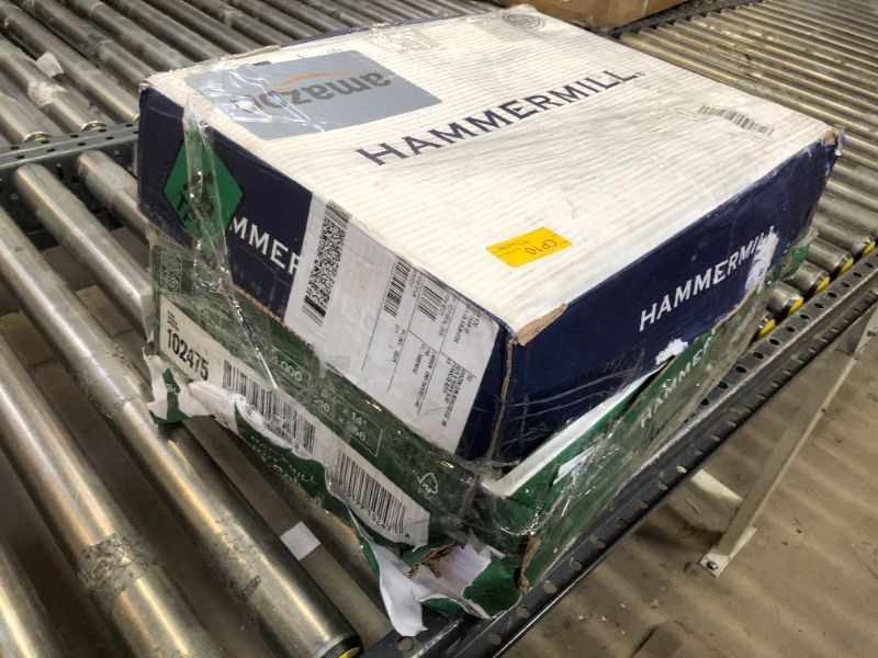 Photo 1 of Hammermill Printer Paper, Premium Color 28 lb Copy Paper, 8.5 x 14 - 8 Ream (4,000 Sheets) - 100 Bright, Made in the USA, 102475 Legal (8.5x14) 8 Ream | 4000 Sheets