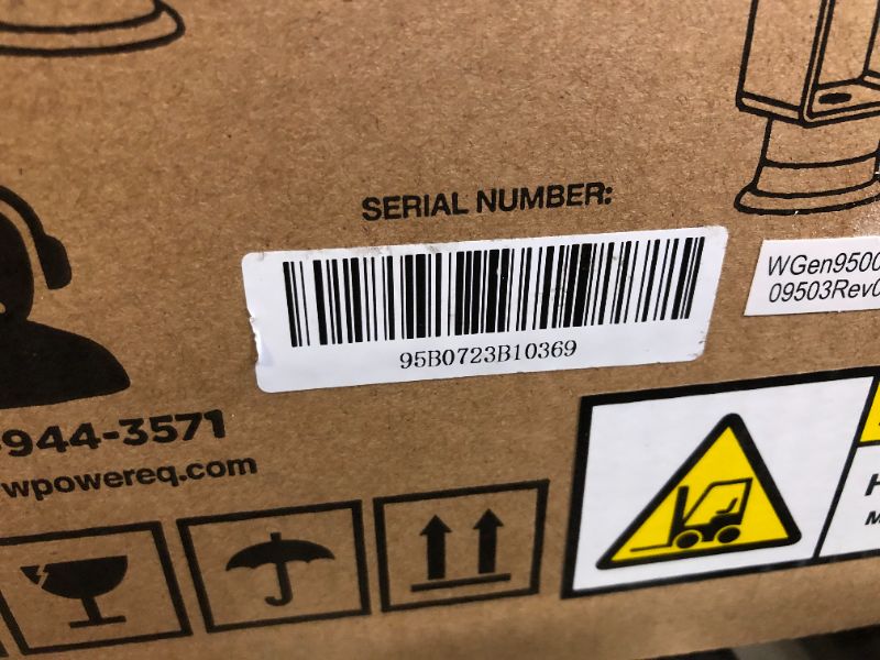 Photo 1 of -FACTORY SEALED- Westinghouse 12500 Watt Dual Fuel Home Backup Portable Generator, Remote Electric Start, Transfer Switch Ready, Gas and Propane Powered
