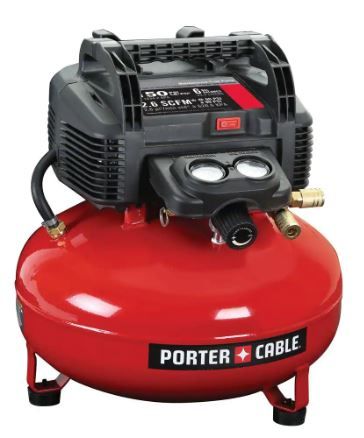 Photo 1 of Porter-Cable
6 Gal. 150 PSI Portable Electric Pancake Air Compressor