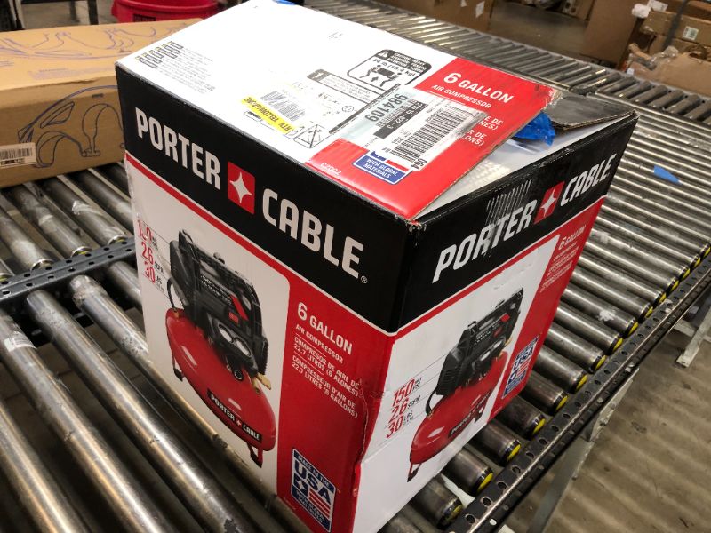 Photo 4 of Porter-Cable
6 Gal. 150 PSI Portable Electric Pancake Air Compressor