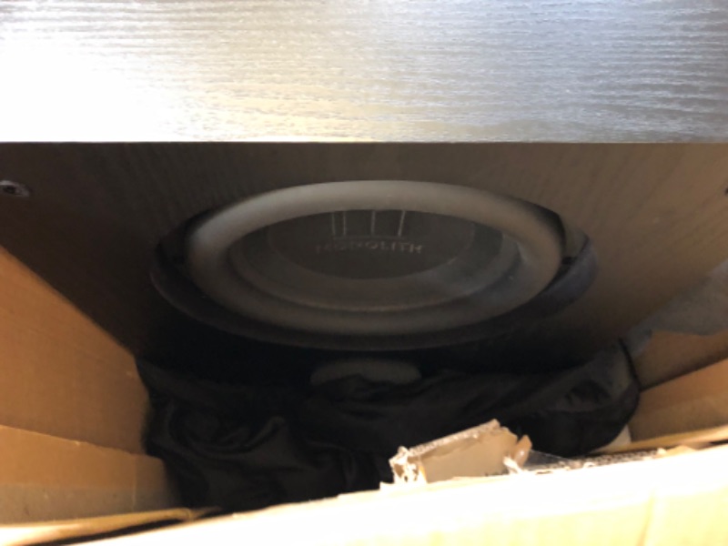 Photo 5 of Monolith by Monoprice M-10 V2 10in THX Certified Select 500 Watt Powered Subwoofer (Open Box)
