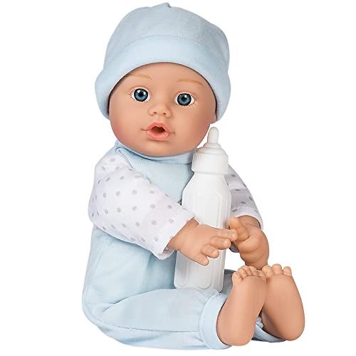 Photo 1 of Adora Sweet Baby Boy Peanut - Machine Washable Baby Doll Age 1+ (Amazon Exclusive), 11 inches, Blue
