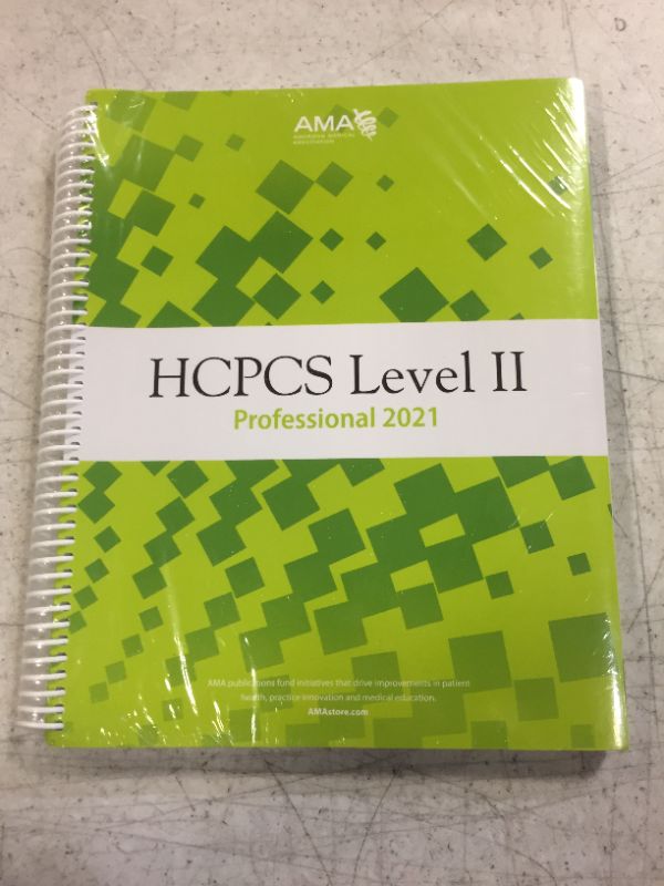 Photo 2 of HCPCS 2021 Level II (HCPCS Level II (American Medical Assn)) Professional Edition
