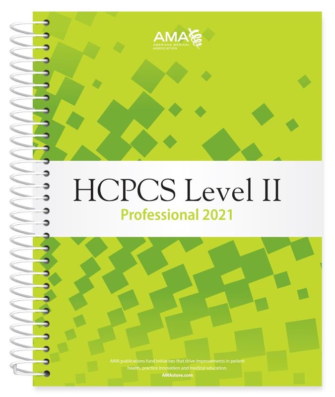 Photo 1 of HCPCS 2021 Level II (HCPCS Level II (American Medical Assn)) Professional Edition
