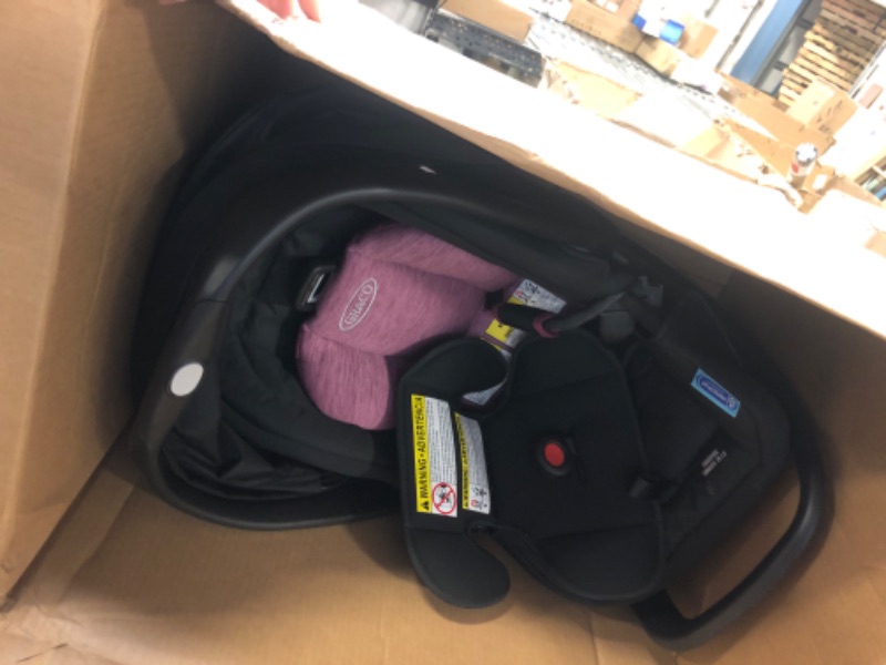 Photo 2 of Graco SnugFit 35 LX Infant Car Seat | Baby Car Seat with Anti Rebound Bar, Joslyn With Anti-Rebound Bar Joslyn