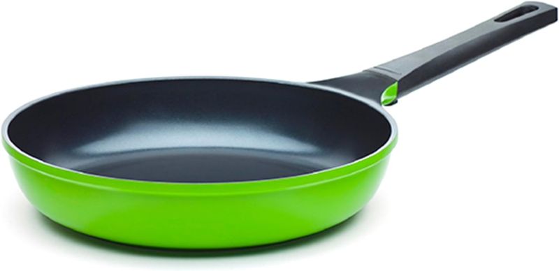 Photo 1 of 10" Green Earth Frying Pan and Lid Set by Ozeri, with Smooth Ceramic Non-Stick Coating (100% PTFE and PFOA Free) Set 10" Pan + Lid