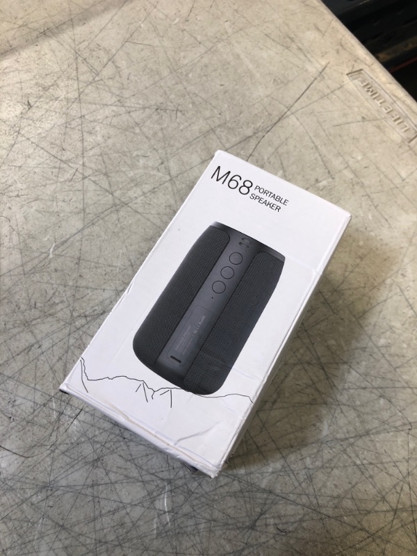 Photo 1 of Bluetooth Speakers,MusiBaby Speaker,Outdoor, Portable,Waterproof,Wireless Speaker,Dual Pairing, Bluetooth 5.0,Loud Stereo,Booming Bass,1500 Mins Playtime for Home,Party (Black, M68)