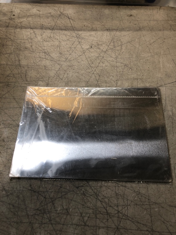 Photo 1 of SUBLIMATION ALUMINUM METAL BOARD SHEET 0.22 MM GLOSSY PURE WHITE 10PCS 