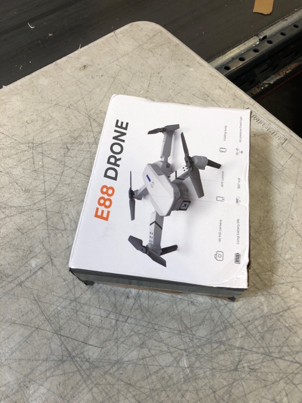 Photo 2 of Drone with 1080P Camera-Newest 2K UAV:2 Batteries,One Key Take Off/Land,Altitude Hold,Automatic Avoidance Obstacles,360° Flip-Carrying Case (1080P High Definition Camera)