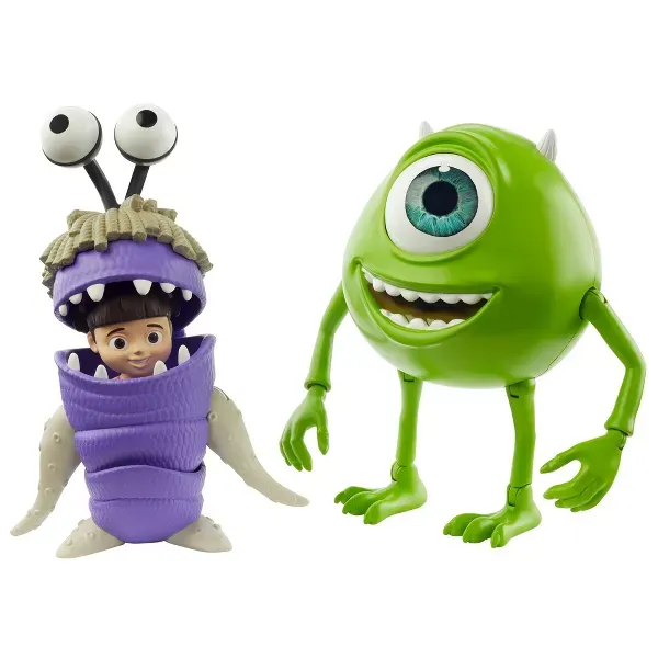 Photo 1 of Disney Pixar Monsters Inc. Mike Wazowski & Boo Figures
