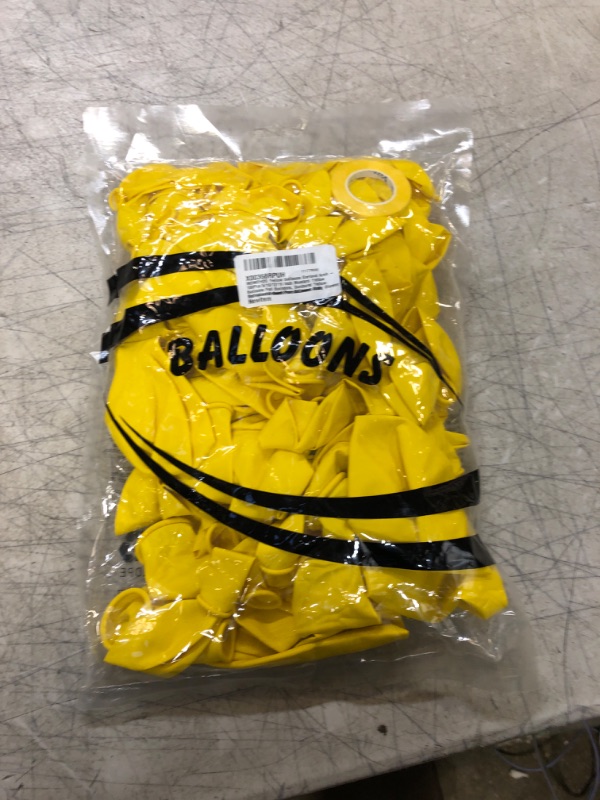 Photo 1 of 100PCS BALLOONS (YELLOW)