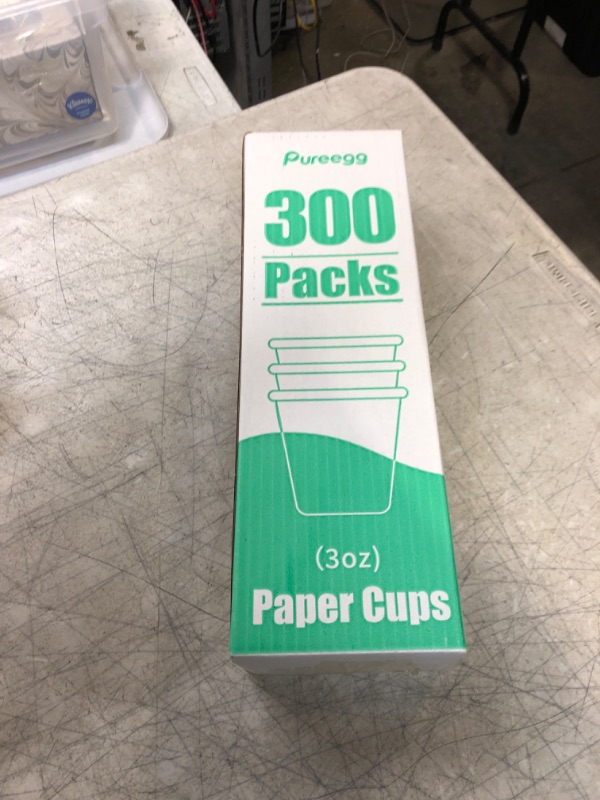 Photo 1 of 300 PAPER CUPS
3OZ 