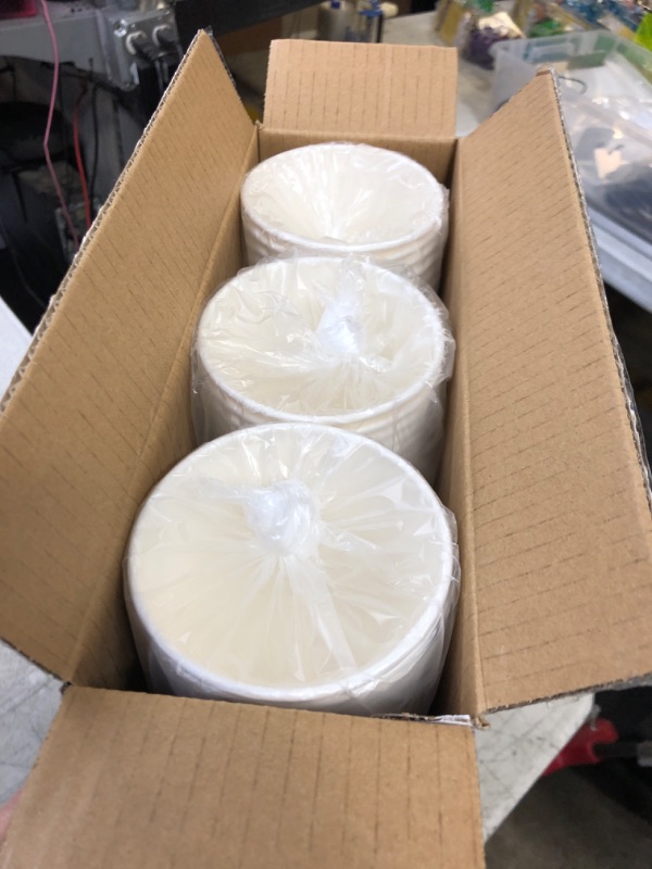 Photo 1 of 150 PCS PAPER CUPS 12OZ 