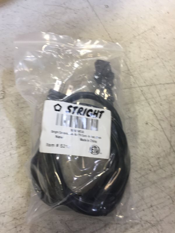 Photo 1 of 8FT Power Cord (NEMA 6-15P to C13) for Replacement Bitmain Antminer APW3++ Bitcoin Crypto Miners Digital Ballasts and and Other ASIC Miners, 16/3 Power Cable Black