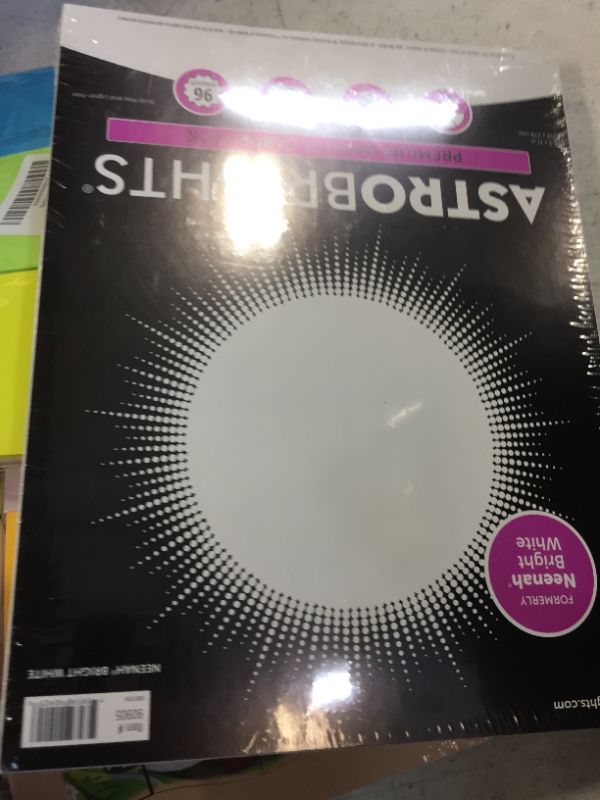 Photo 2 of Astrobrights/Neenah Bright White Cardstock, 8.5" x 11", 65 lb/176 gsm, White, 75 Sheets (90905-02) - Packaging May Vary