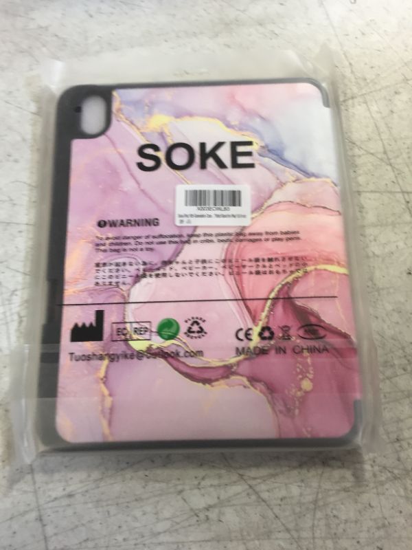 Photo 1 of Soke New iPad 10th Generation case 2022 10.9 Inch with Pencil Holder - [Full Body Protection + Auto Wake/Sleep+ Soft TPU Back Cover],Starry Night