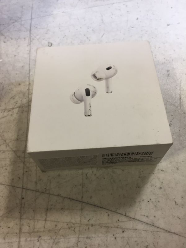 Photo 4 of Apple AirPods Pro (2nd Generation) Wireless Ear Buds with USB-C Charging, Up to 2X More Active Noise Cancelling Bluetooth Headphones, Transparency Mode, Adaptive Audio, Personalized Spatial Audio USB-C Without AppleCare+