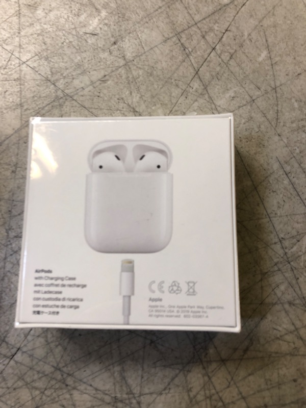 Photo 3 of Apple AirPods (2nd Generation) (FACTORY SEALED)