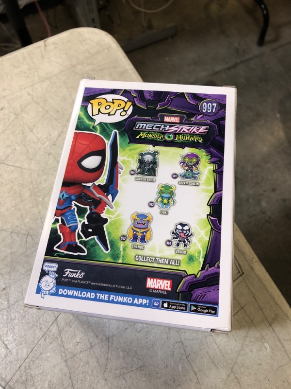 Photo 3 of Funko Pop! Marvel Monster Hunters Spiderman #997 Exclusive
