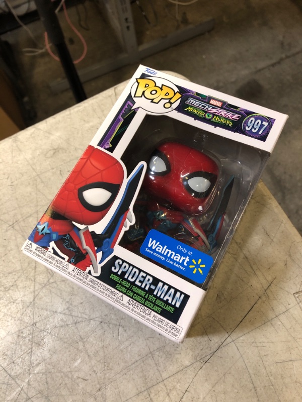 Photo 2 of Funko Pop! Marvel Monster Hunters Spiderman #997 Exclusive
