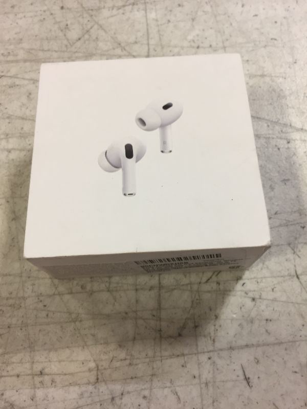 Photo 4 of Apple AirPods Pro (2nd Generation) Wireless Ear Buds with USB-C Charging, Up to 2X More Active Noise Cancelling Bluetooth Headphones, Transparency Mode, Adaptive Audio, Personalized Spatial Audio USB-C Without AppleCare+