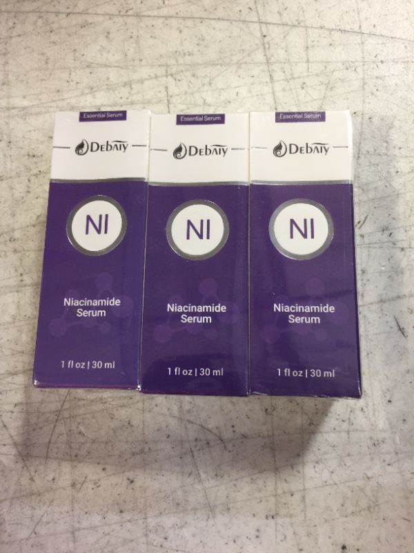 Photo 2 of 3 Pack Niacinamide Serum for Face Moisturizing Inhibits Melanin & Restore Skin Natural, Anti-Aging and Shrinks Pores (1Fl.Oz / 30ml)
