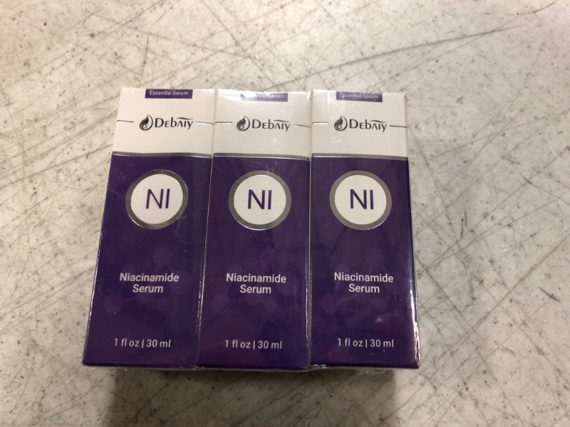 Photo 2 of 3 Pack Niacinamide Serum with Ceramide for Face Moisturizing Inhibits Melanin & Restore Skin Natural, Anti-Aging and Shrinks Pores (1Fl.Oz / 30ml)