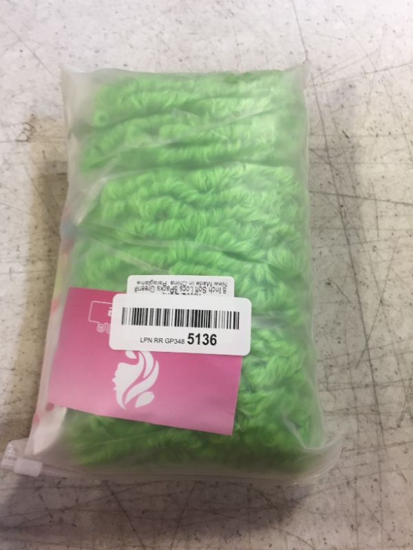 Photo 1 of Green Springy Afro Twist Hair 10 Inch 8 Packs Spring Twist Hair for Kids, Kinky Twist Hair for Braiding, Marley Twist Braiding Hair for Soft Faux Locs and Passion Twist Crochet Hair(8Packs, Green#)
