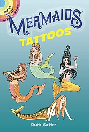 Photo 2 of Mermaids Tattoos - (Dover Tattoos) by  Soffer (Paperback)