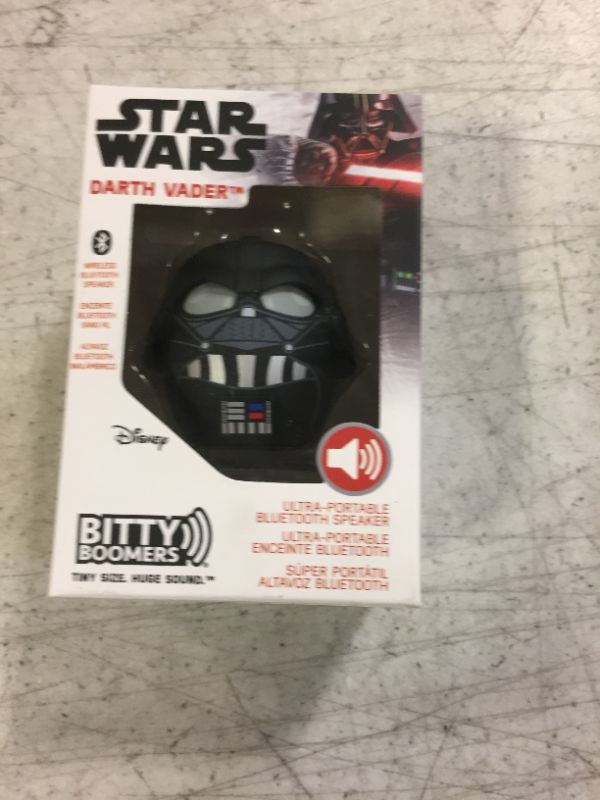 Photo 2 of Bitty Boomers Star Wars: Darth Vader - Mini Bluetooth Speaker
