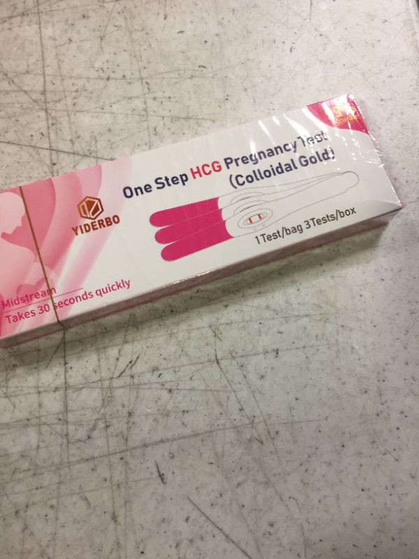 Photo 2 of HCG Pregnancy Tests 1 Test/Bag 3 Tests/Box, Woman Individually Sealed Early Pregnancy Home Detection Kits