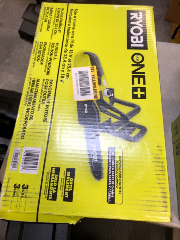 Photo 2 of ONE+ 18V 10 in. Cordless Battery Chainsaw (Tool Only)