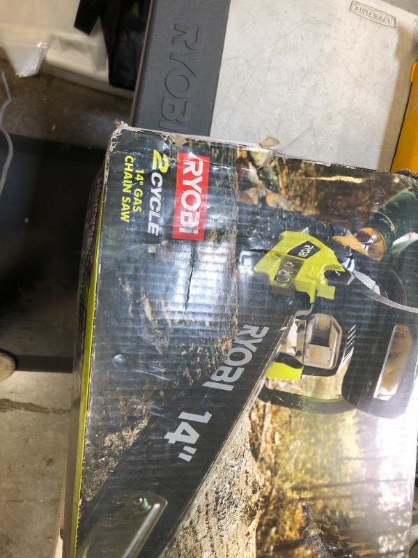 Photo 2 of 14 in. 37cc 2-Cycle Gas Chainsaw