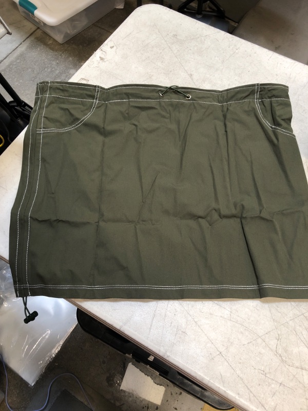 Photo 1 of medium navy green mini skirt 