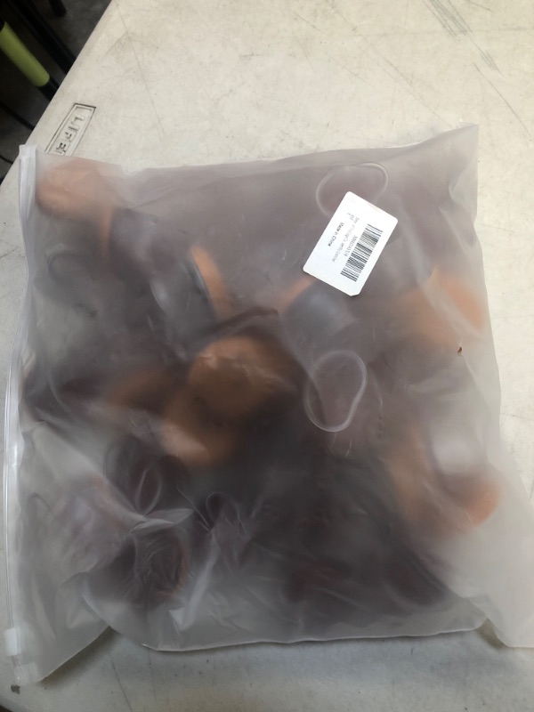 Photo 1 of 40 pcs Large Round Clear Chair Leg Floor Protector for Hardwood Floors, 360°Felt Pad Bottom Wrapped Thickening Silicone Furniture Legs Caps Covers No Scratches and Reduce Noise