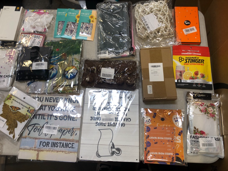 Photo 2 of  bag lot- various items- 33 pcs - 