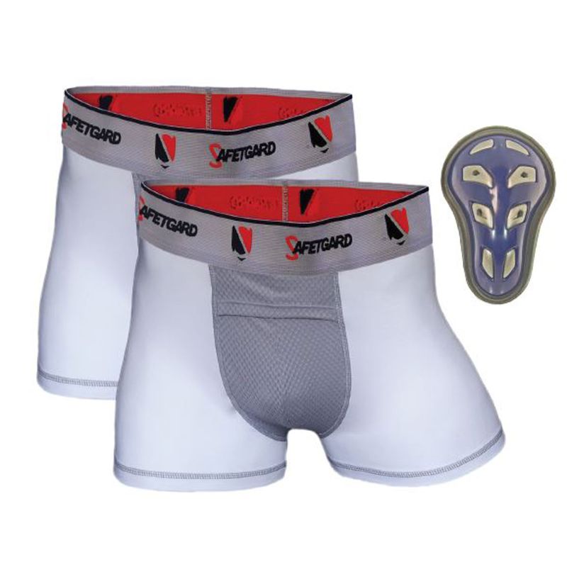 Photo 1 of Safe T-Gard Adult Small 2 Pack Boxer Briefs with Cage Cup
